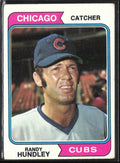 Randy Hundley 1974 Topps #319 Chicago Cubs