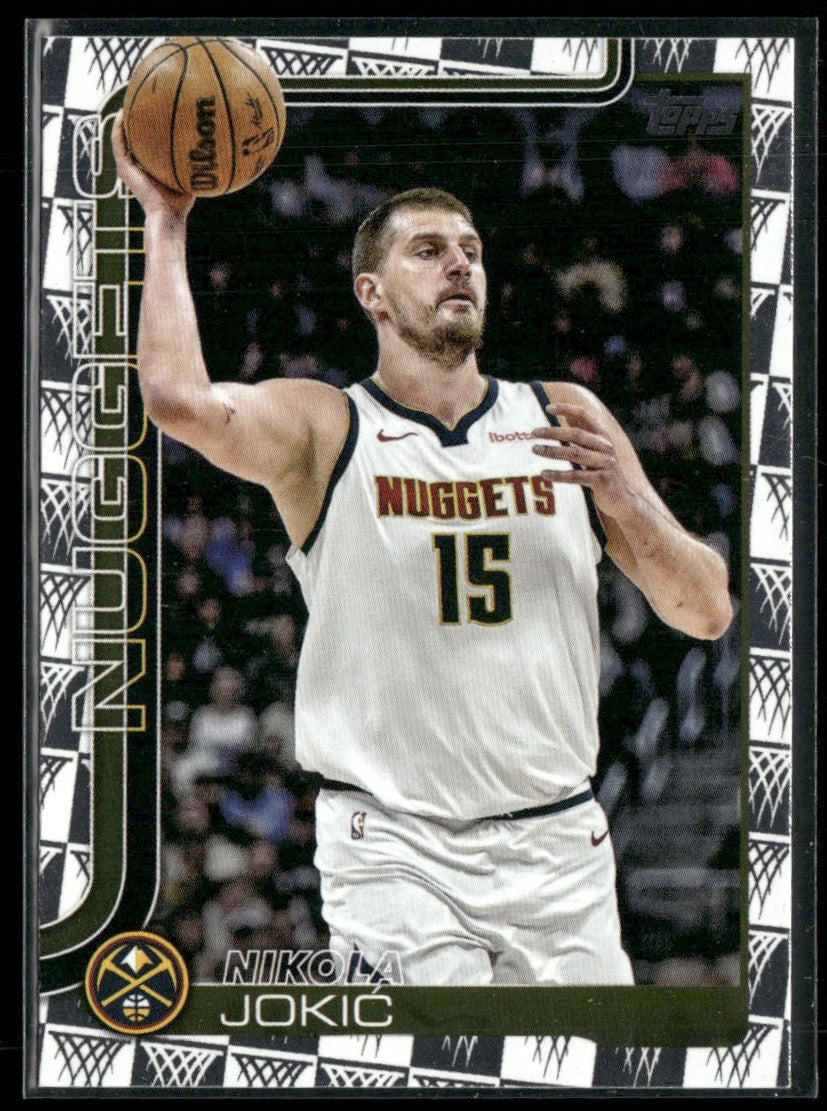 Nikola Jokic 2025 Topps Season Tip Off #101 Denver Nuggets