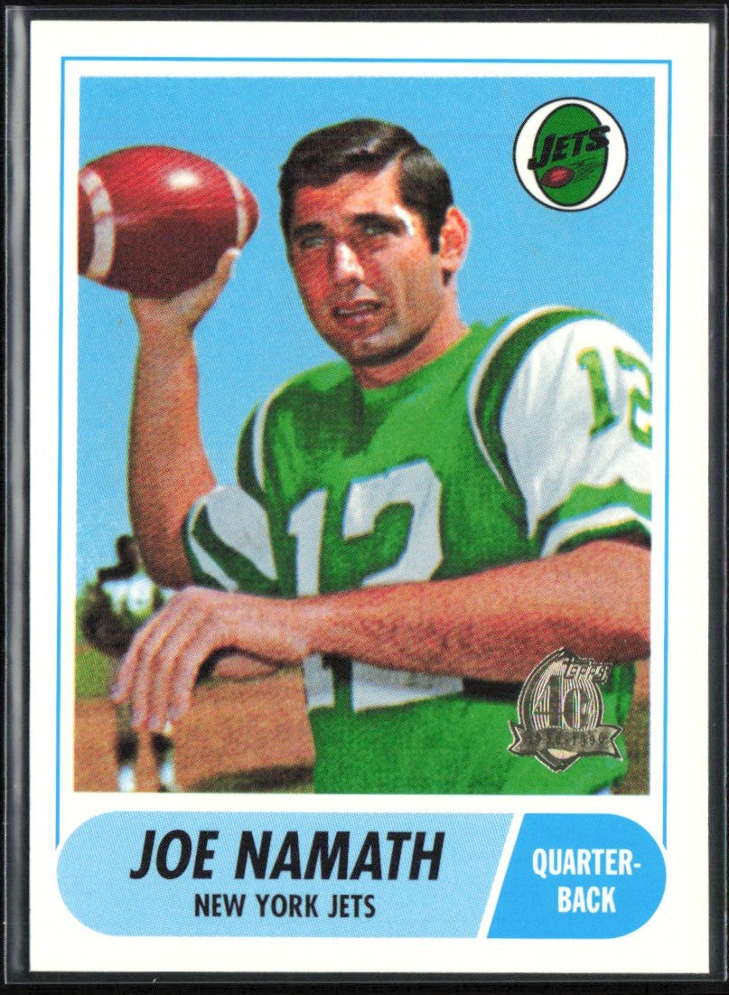 Joe Namath 1996 Topps Reprint #65 New York Jets