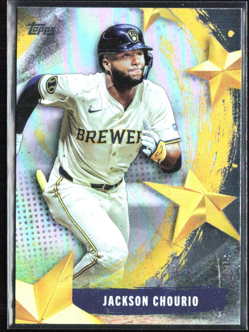 Jackson Chourio 2025 Topps Stars of MLB #SMLB-44 Milwaukee Brewers