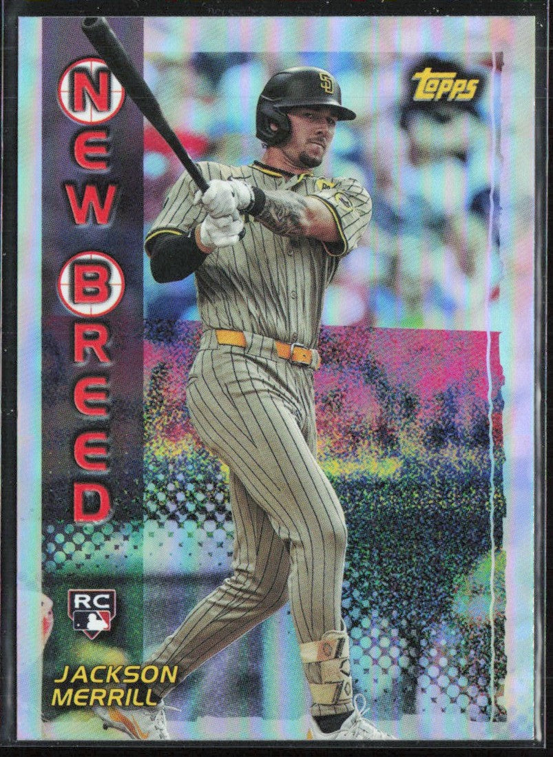 Jackson Merrill 2024 Topps Archives '99 New Breed RC #99NB-11 San Diego Padres