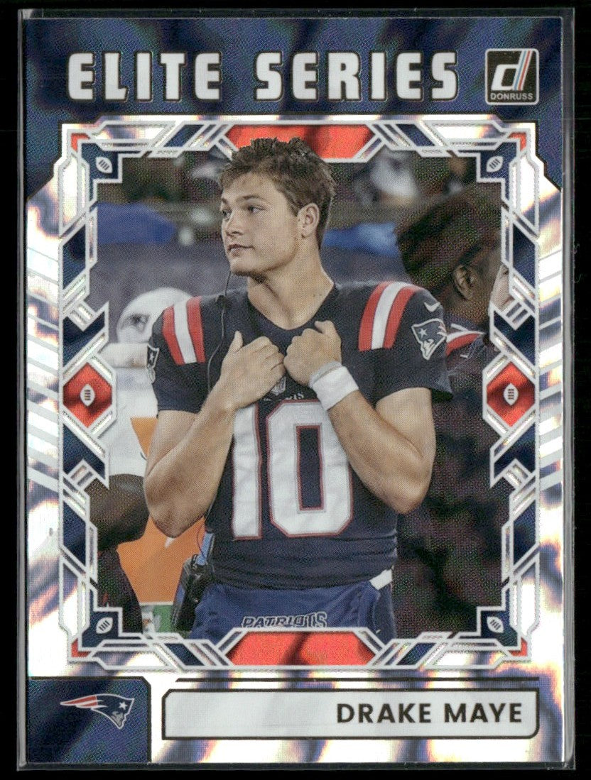 Drake Maye 2025 Donruss Elite Series #TES-DMA New England Patriots