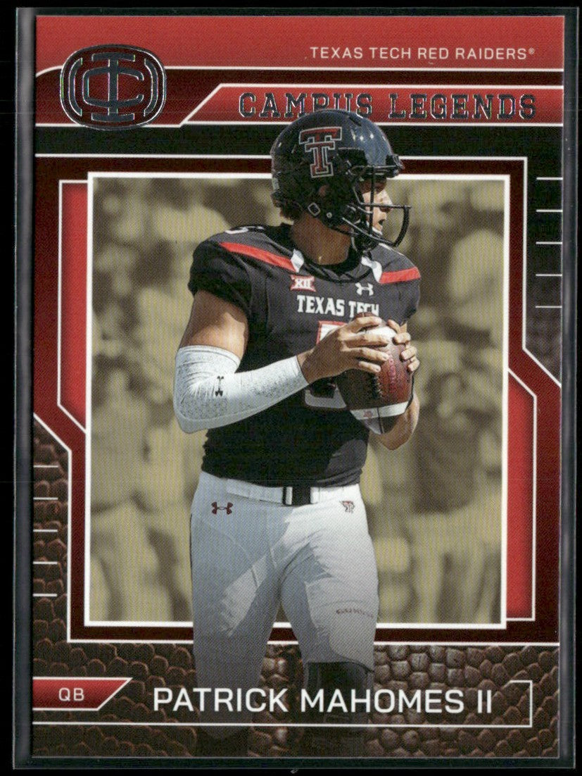 Patrick Mahomes II 2025 Panini Icon Collection Campus Legends #CL-3
