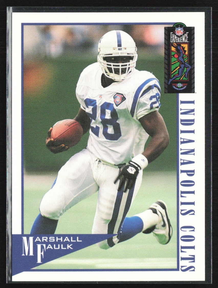 Marshall Faulk 1995 Classic NFL Experience #41 Indianapolis Colts