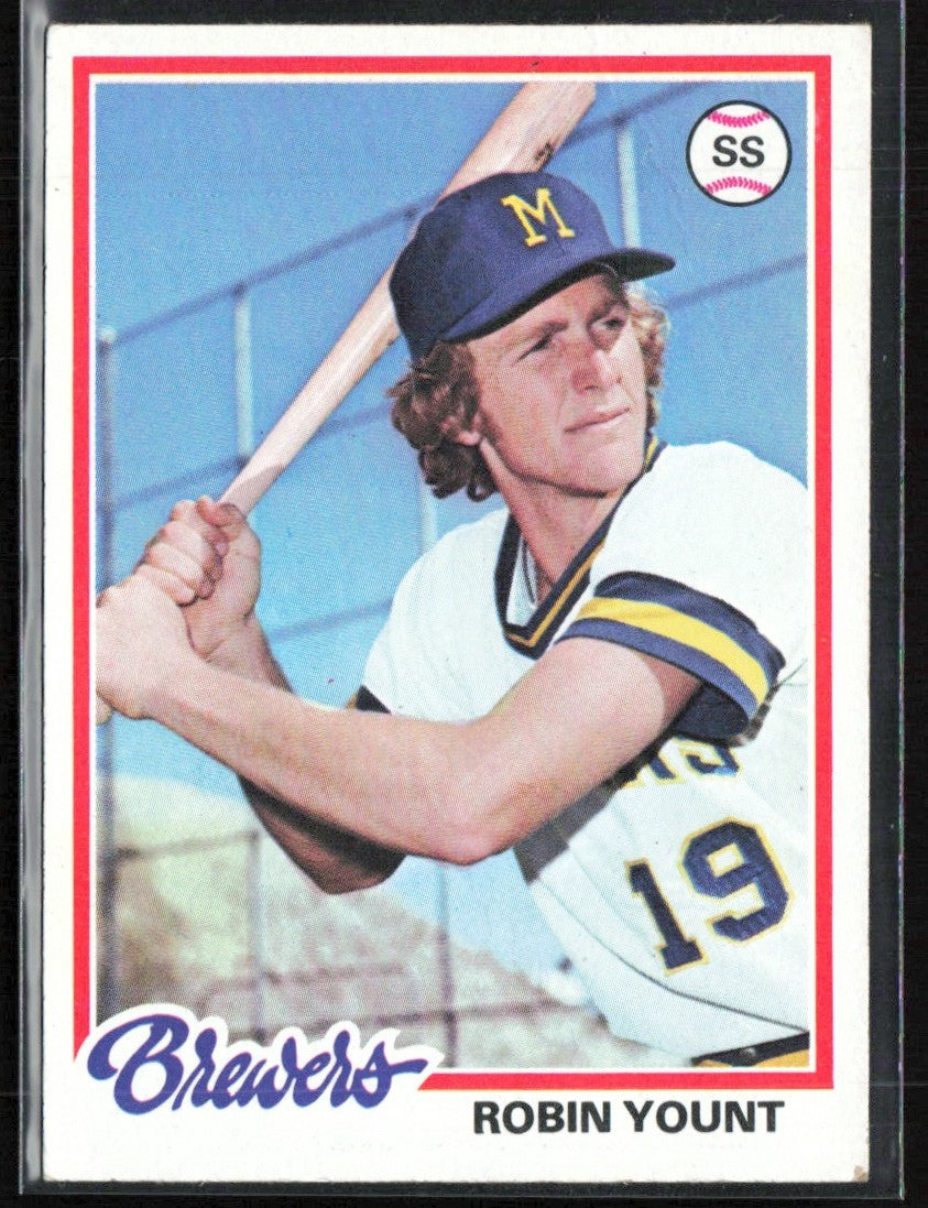 Robin Yount 1978 Topps #173 Milwaukee Brewers