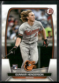 Gunnar Henderson 2023 Bowman RC #65 Baltimore Orioles