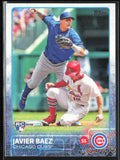 Javier Baez 2015 Topps RC #315 Chicago Cubs