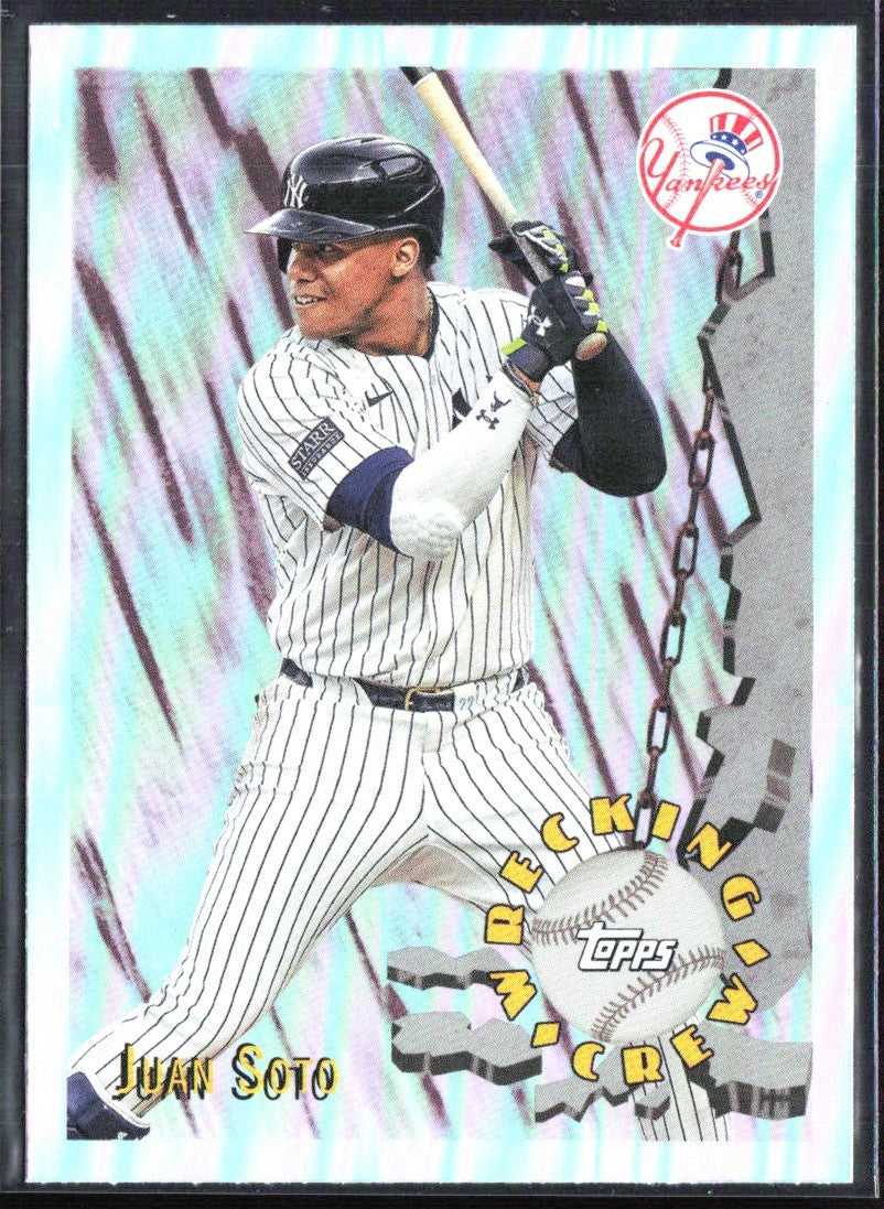 Juan Soto 2024 Topps Archives 1996 Wrecking Crew #96WC-7 New York Yankees