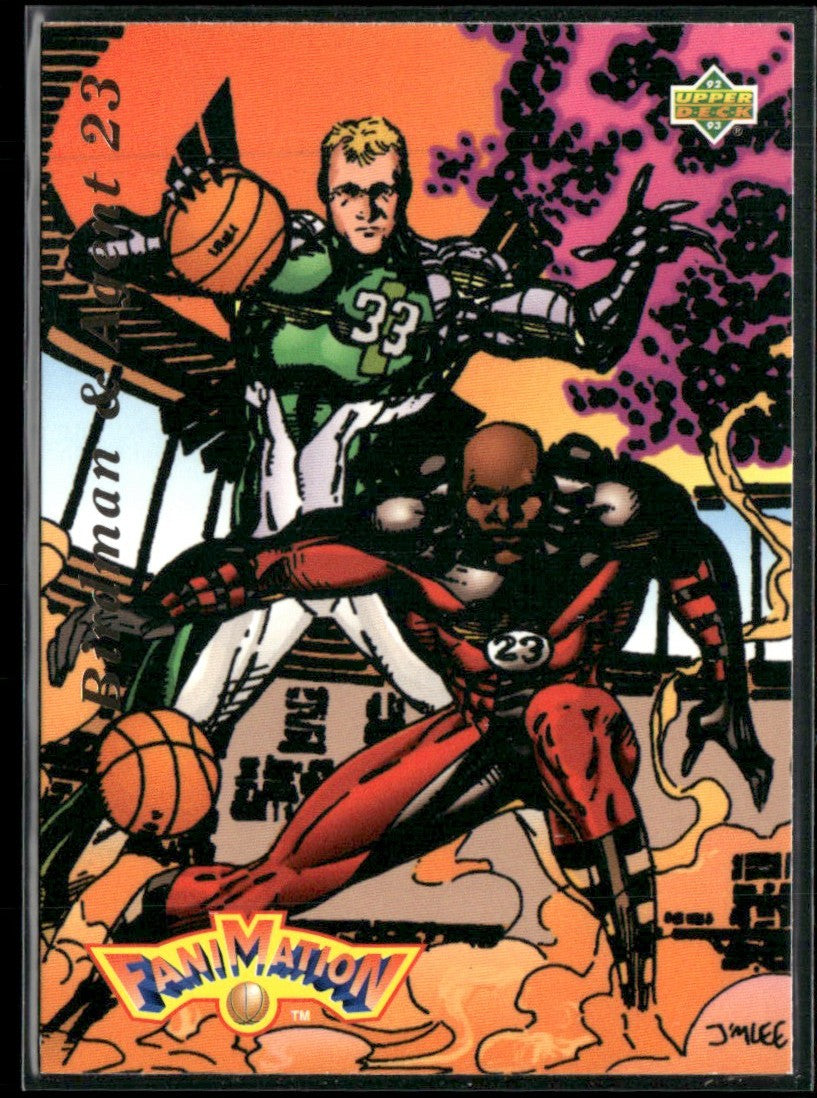 Larry Bird/Michael Jordan 1992 Upper Deck Fanimation #510