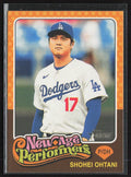 Shohei Ohtani 2024 Topps Heritage New Age Performers #NAP-1 Los Angeles Dodgers