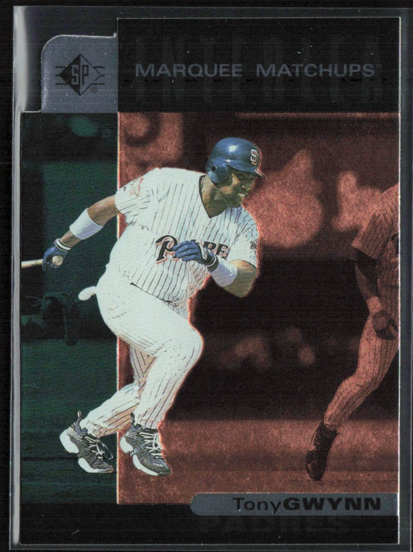 Tony Gwynn 1997 SP Marquee Matchups #MM7 San Diego Padres