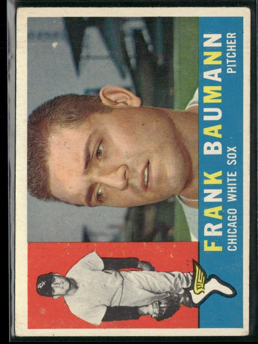 Frank Baumann 1960 Topps #306 Chicago White Sox