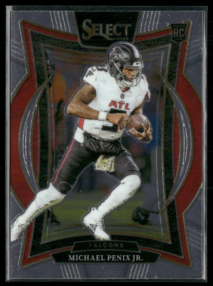 Michael Penix Jr. 2024 Panini Select Concourse RC #80 Atlanta Falcons