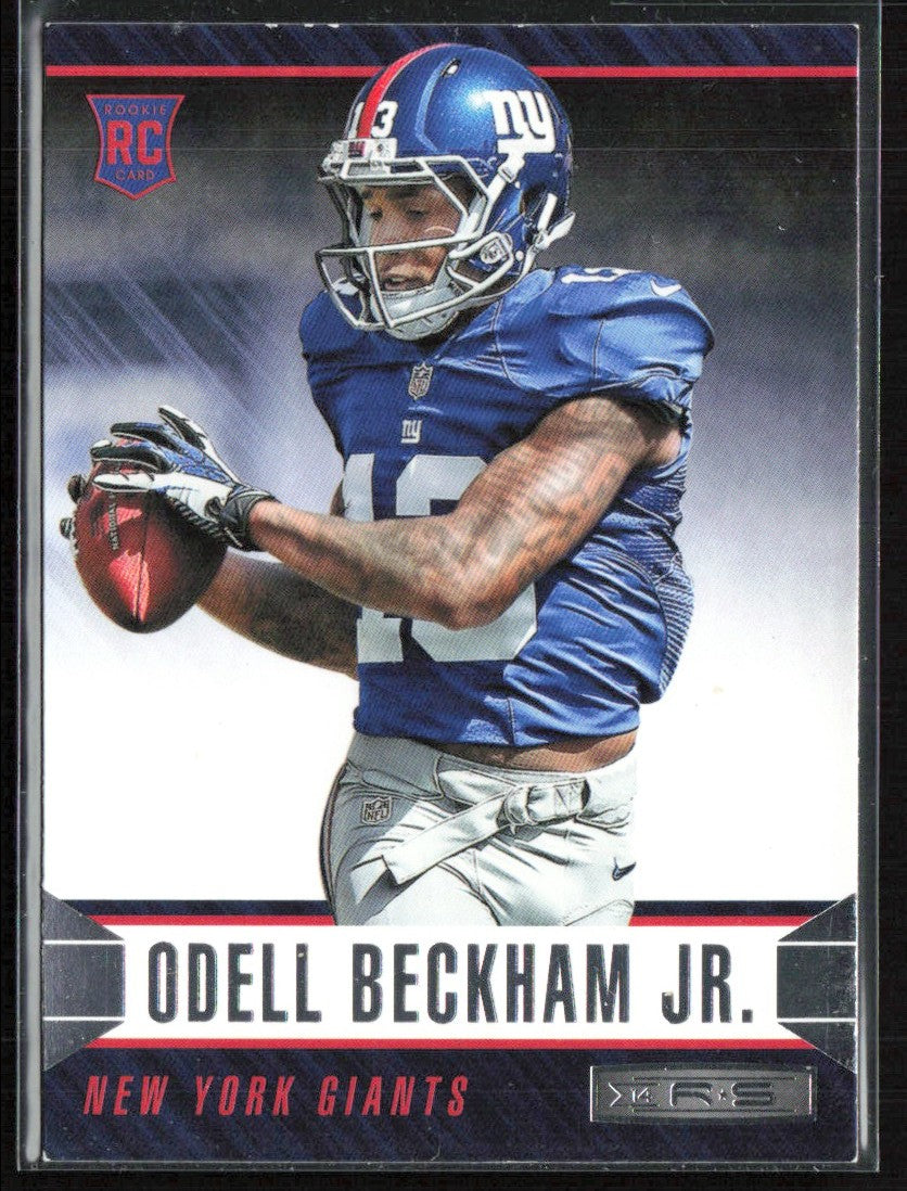 Odell Beckham Jr. 2014 Panini Rookies & Stars RC #176 New York Giants