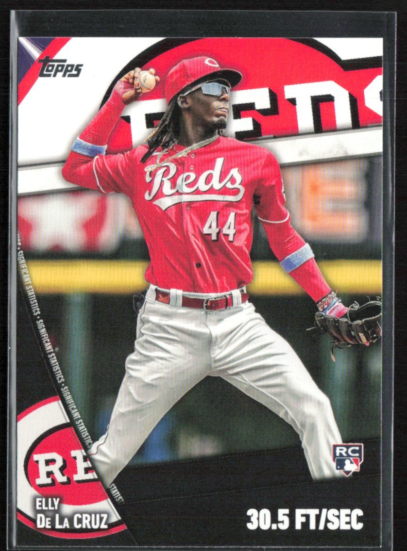 Elly De La Cruz 2024 Topps Significant Statistics RC #SS-20 Cincinnati Reds