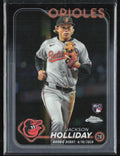 Jackson Holliday 2024 Topps Chrome Update RC #USC89 Baltimore Orioles