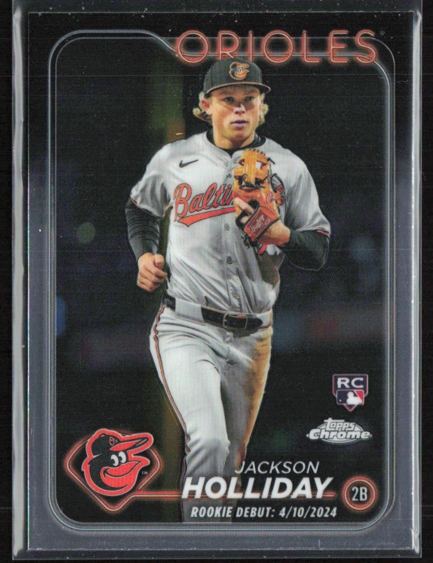 Jackson Holliday 2024 Topps Chrome Update RC #USC89 Baltimore Orioles