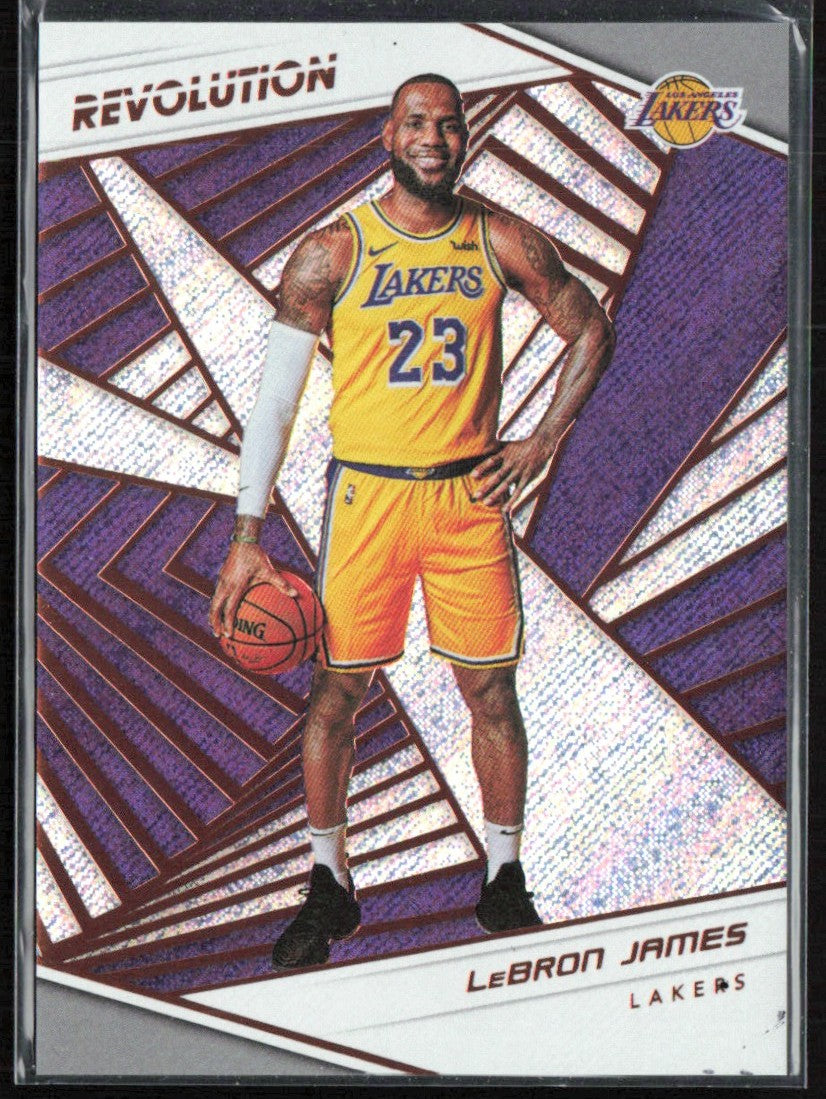 LeBron James 2018 Panini Revolution #40 Los Angeles Lakers