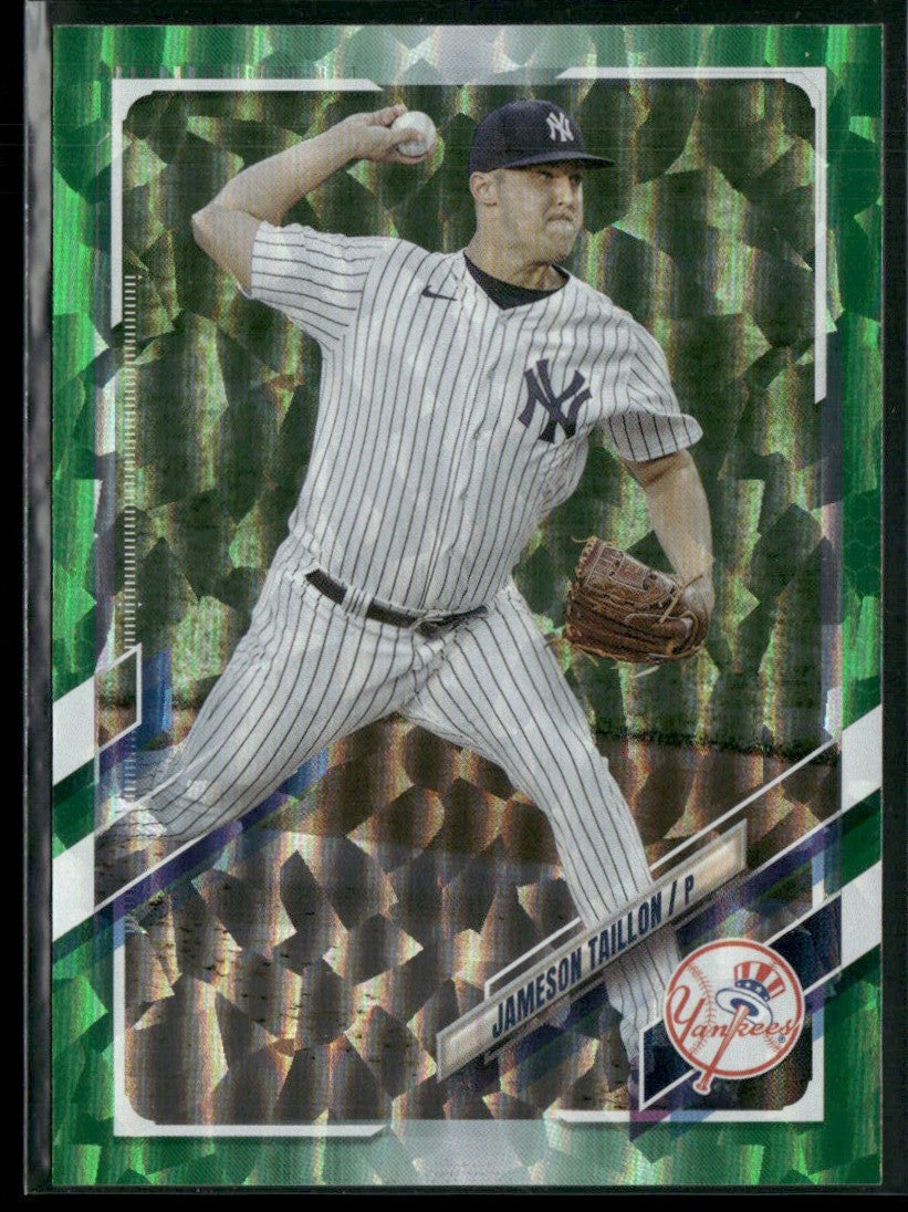 Jameson Taillon 2021 Topps Update Green Foilboard /499 #US132 New York Yankees