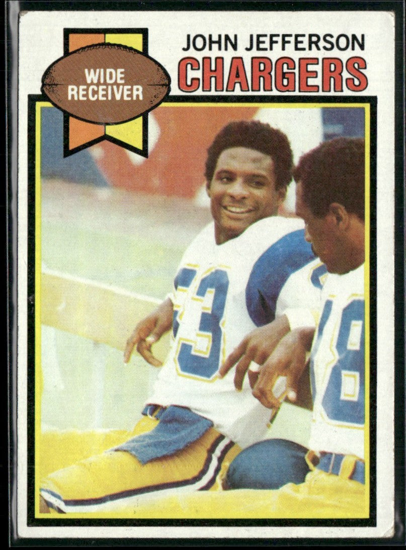John Jefferson 1979 Topps RC #217 San Diego Chargers
