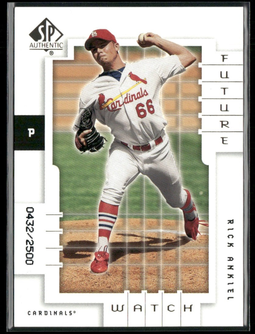Rick Ankiel 2000 SP Authentic Furure Watch RC /2500 #106 St. Louis Cardinals