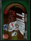Malik Nabers 2025 Donruss Elite Full Throttle Green #15 New York Giants