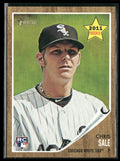 Chris Sale 2011 Topps Heritage RC #214 Chicago White Sox