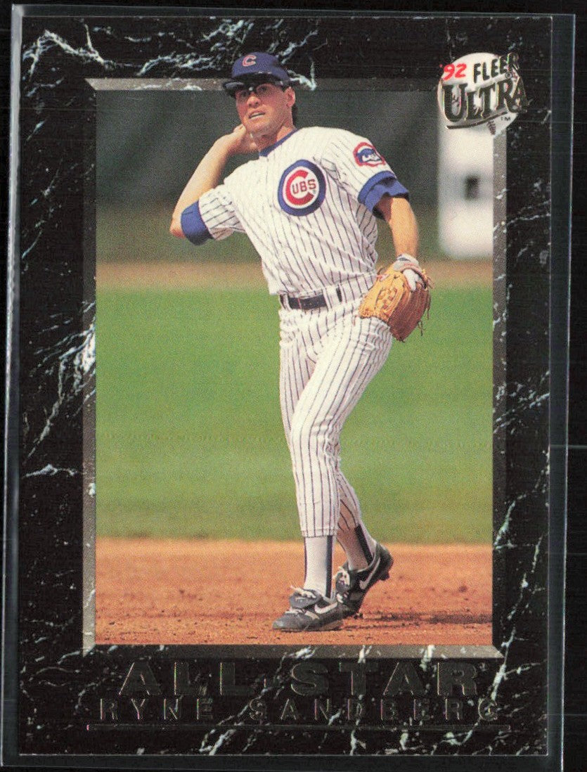 Ryne Sandberg 1992 Fleer Ultra All-Stars #12 Chicago Cubs