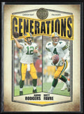 Rodgers / Favre 2022 Panini Legacy Generations #G-3 Green Bay Packers