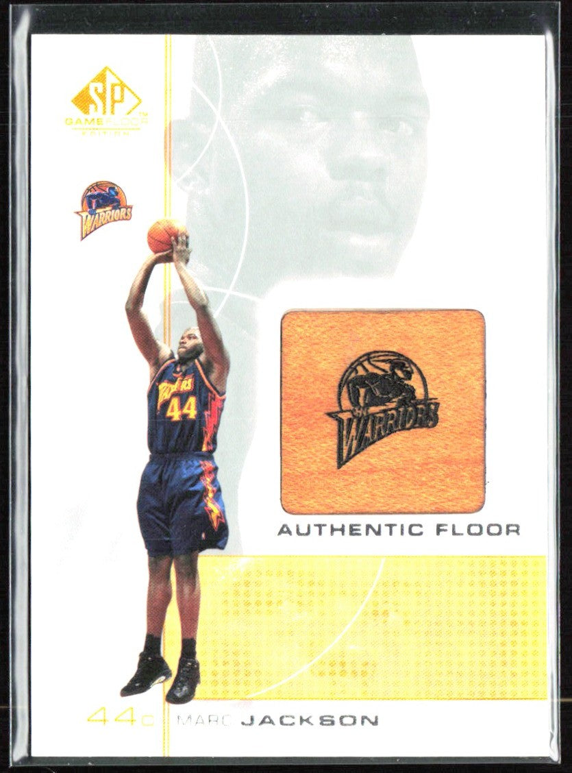 Marc Jackson 2000 SP Game Floor Authentic Floor #MA Golden State Warriors