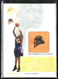 Marc Jackson 2000 SP Game Floor Authentic Floor #MA Golden State Warriors