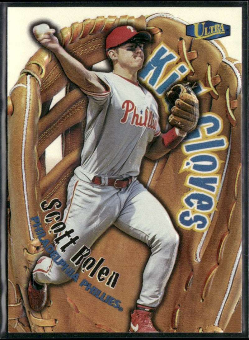 Scott Rolen 1998 Fleer Ultra Kid Gloves #7 Philadelphia Phillies