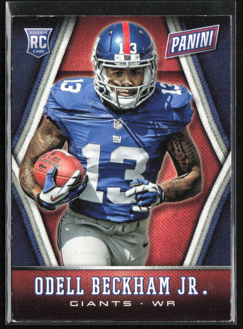 Odell Beckham Jr. 2014 Panini National RC #2 New York Giants