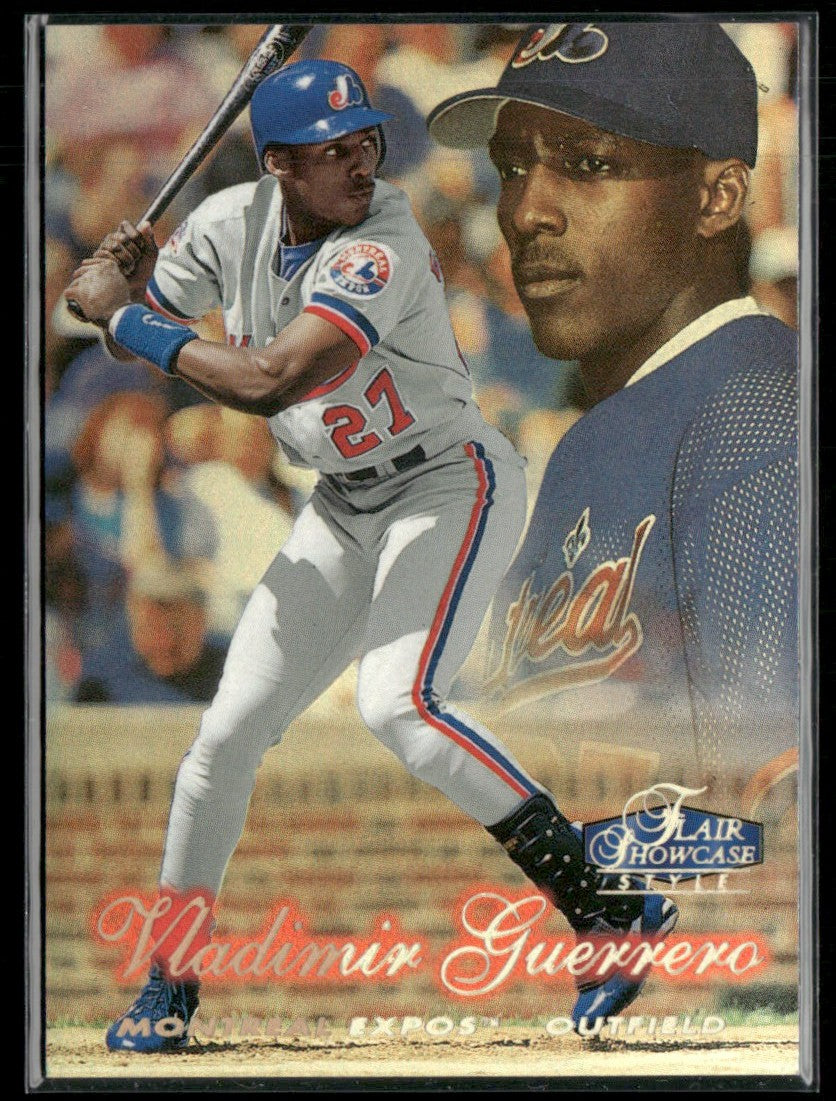 Vladimir Guerrero 1998 Fleer Skybox Showcase Row 2 #37 Montreal Expos