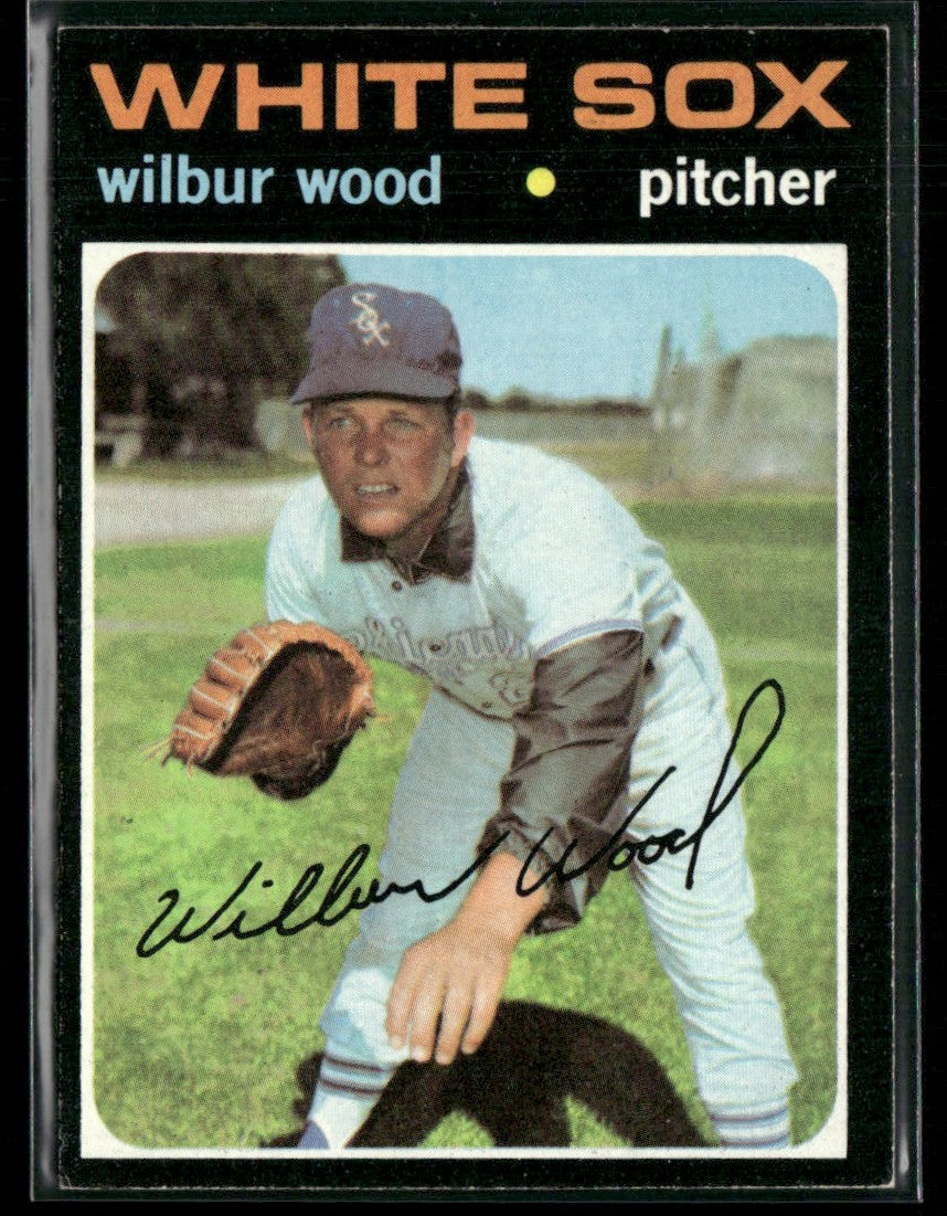 Wilbur Wood 1971 Topps #436 Chicago White Sox