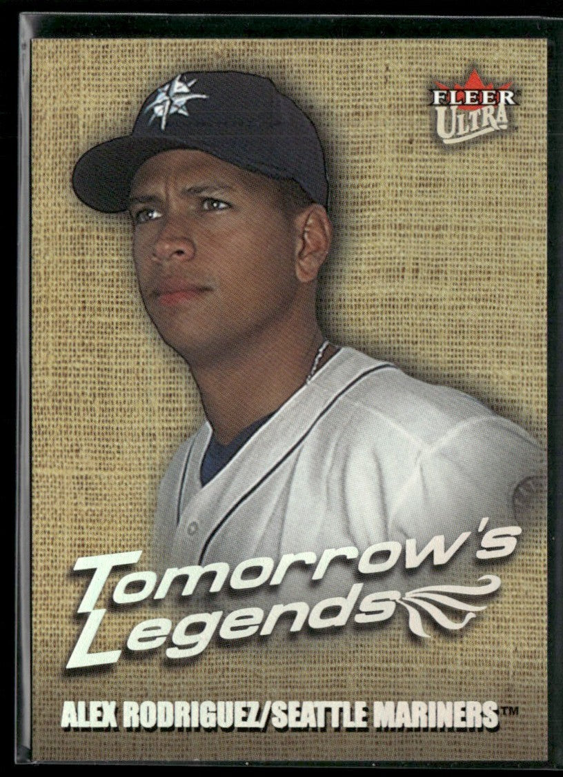 Alex Rodriguez 2001 Fleer Ultra Tomorrow's Legends #13 Seattle Mariners