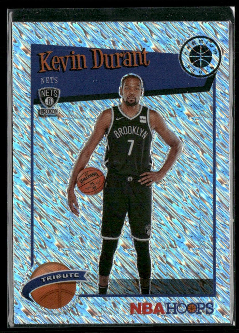 Kevin Durant 2019 Hoops Premium Stock Shimmer Prizm #284 Phoenix Suns