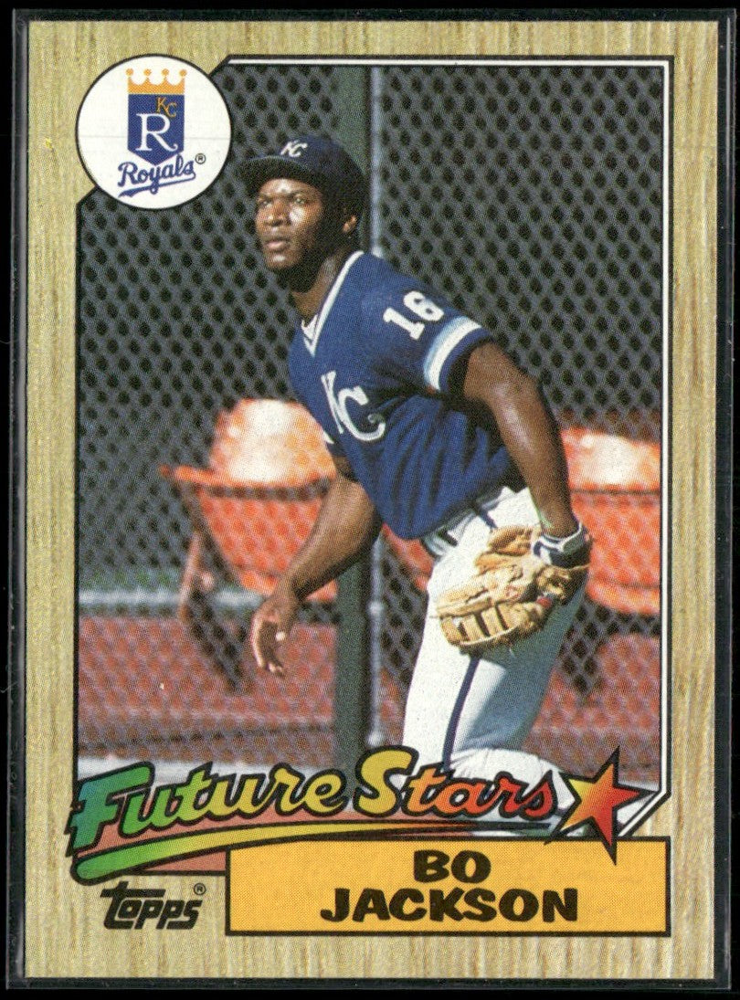 Bo Jackson 1987 Topps RC #170 Kansas City Royals