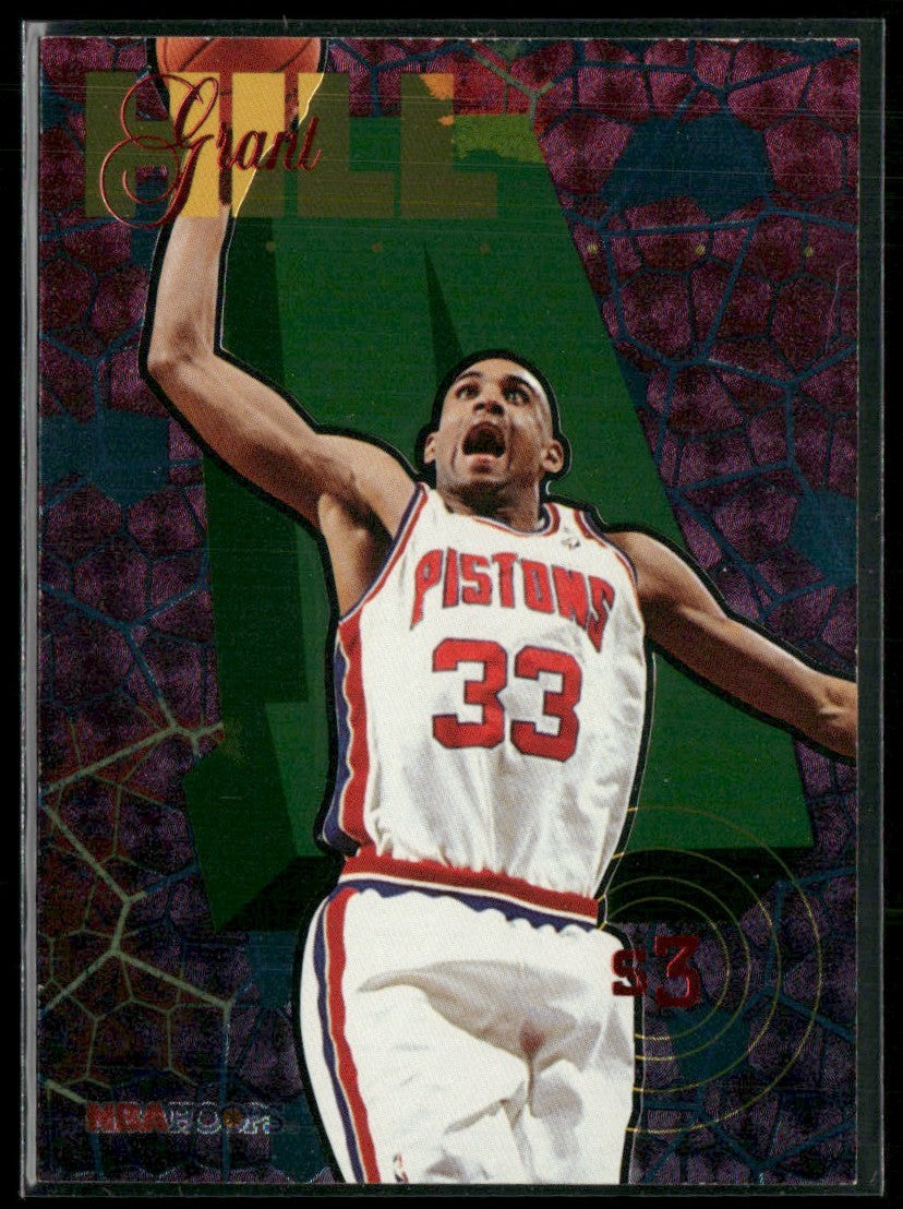 Grant Hill 1995 NBA Hoops Slam! #S3 Detroit Pistons