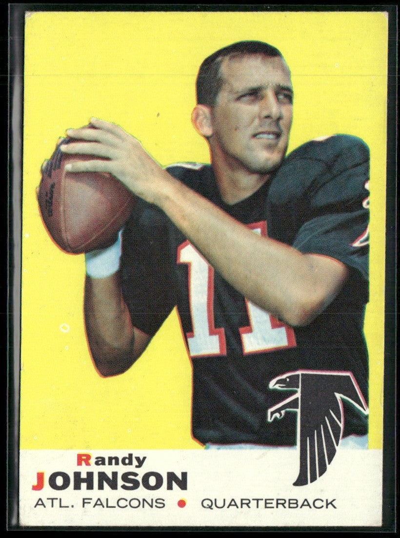Randy Johnson 1969 Topps #115 Atlanta Falcons