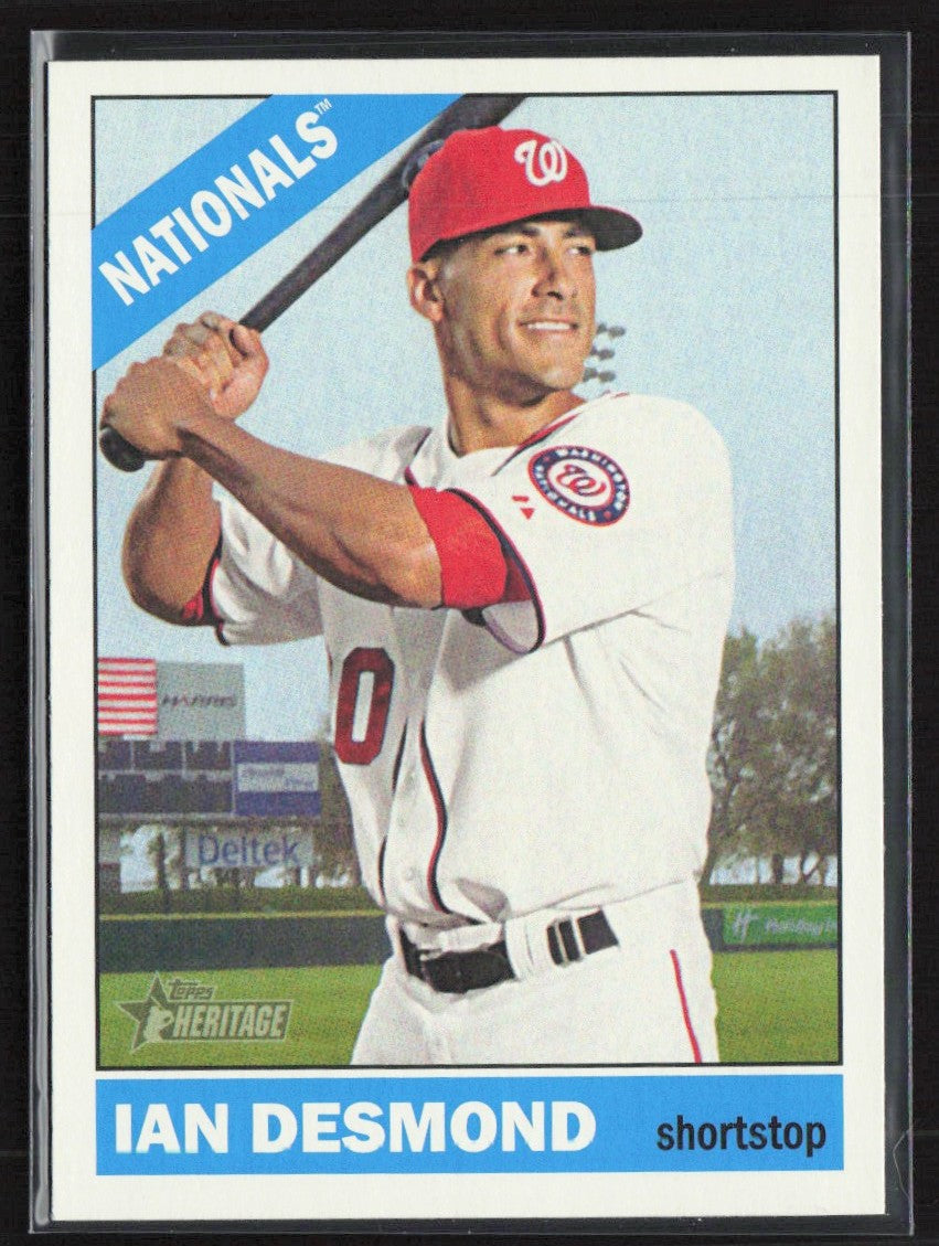Ian Desmond 2015 Topps Heritage SP #477 Washington Nationals