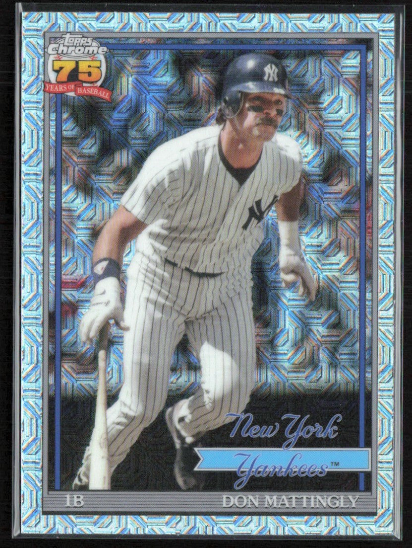 Don Mattingly 2026 Topps Chrome 1991 Silver Pack #91C-29 New York Yankees
