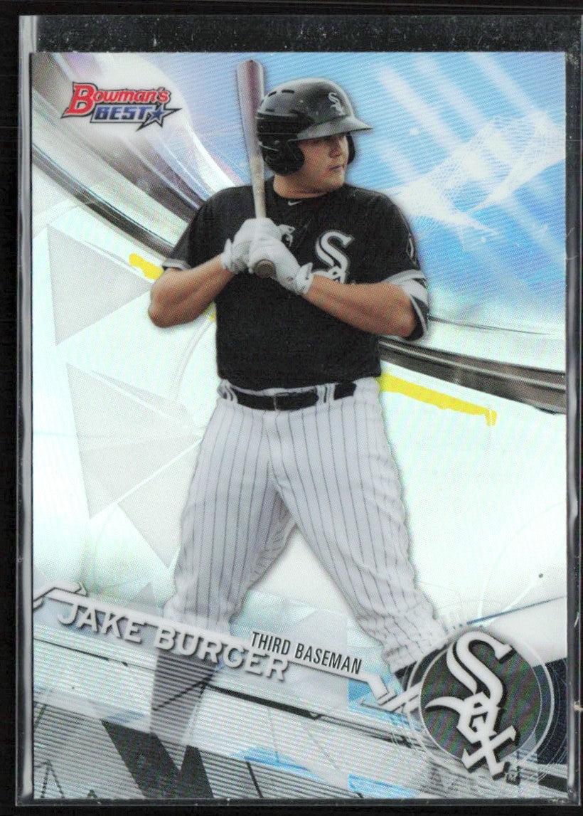 Jake Burger 2017 Bowman's Best Top Prospects Refractor #TP-30 Chicago White Sox