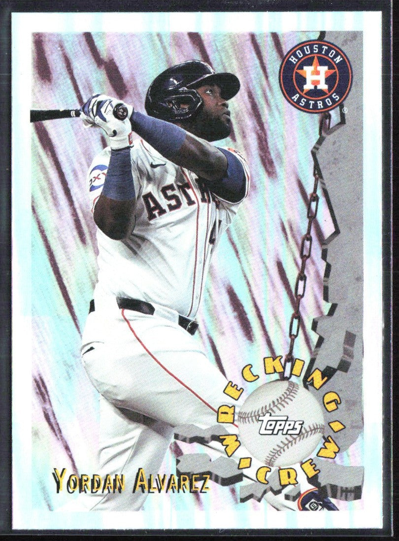 Yordan Alvarez 2024 Topps Archives 1996 Wrecking Crew #96WC-25 Houston Astros