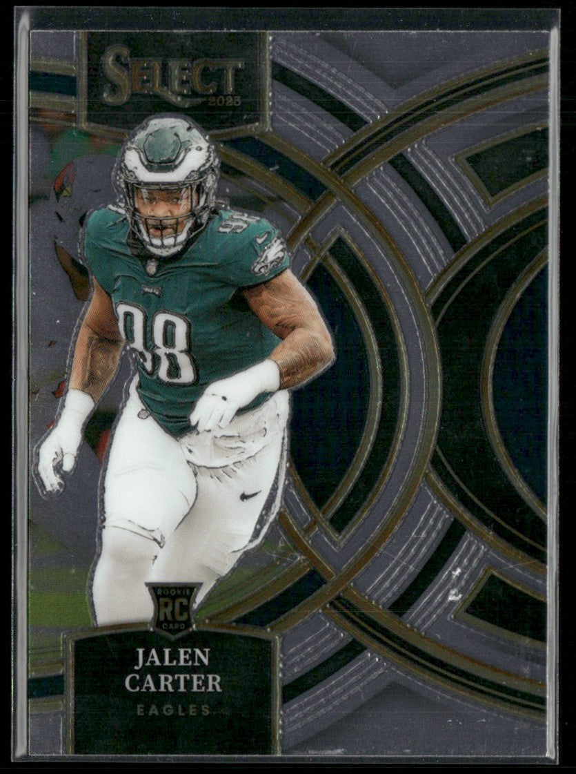 Jalen Carter 2023 Panini Select Premier RC #171 Philadelphia Eagles