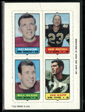 Richter, Whitsell, Glass, Kapp 1969 Topps Mini-Card Album Stickers