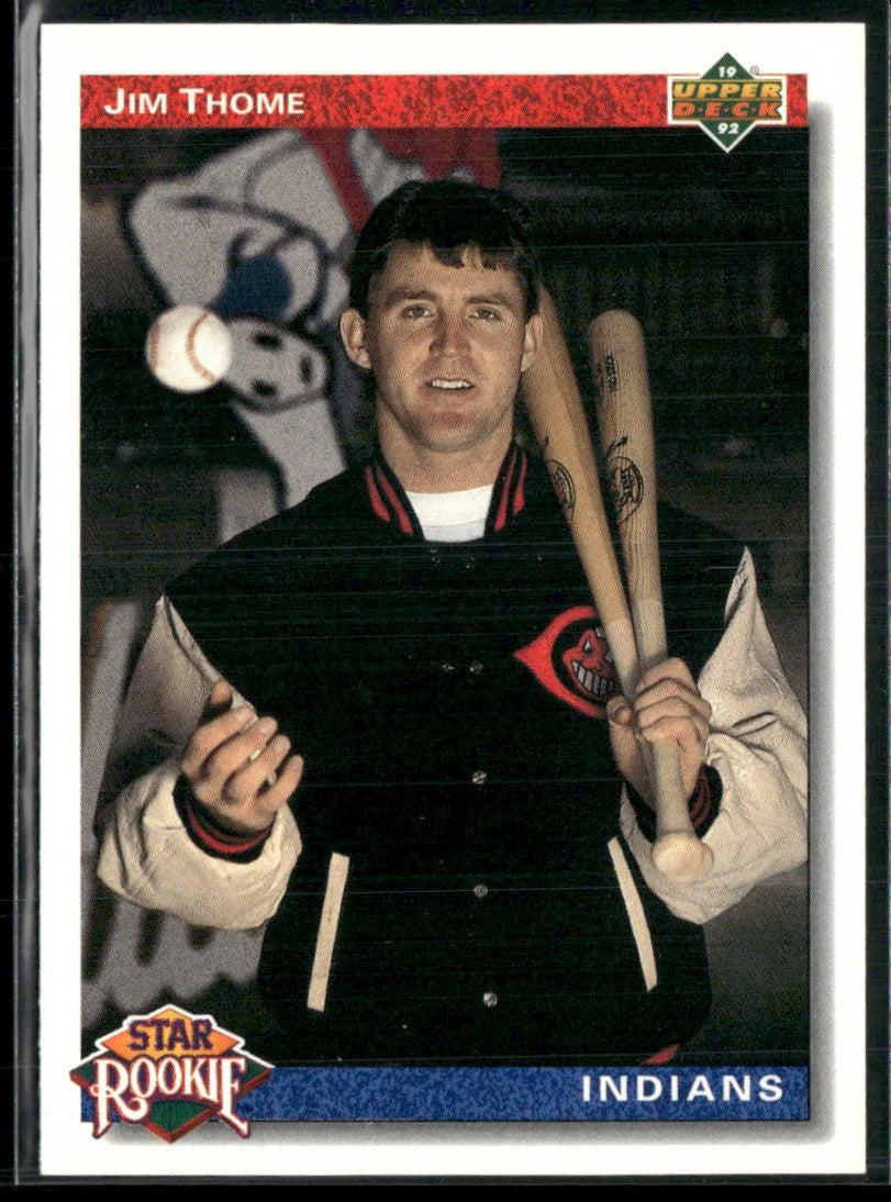 Jim Thome 1992 Upper Deck RC #5 Cleveland Indians