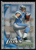 Jahvid Best 2010 Topps Chrome X-Fractor RC #C3 Detroit Lions