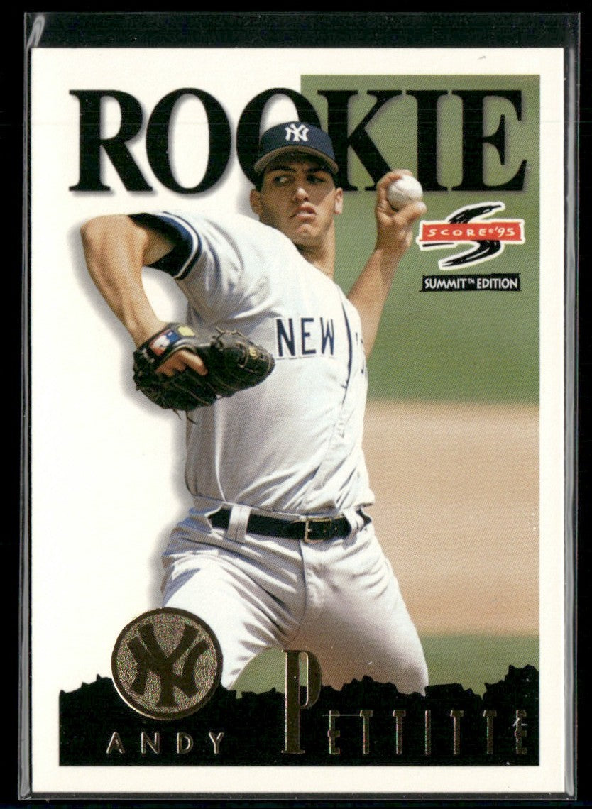 Andy Pettitte 1995 Summit RC #168 New York Yankees