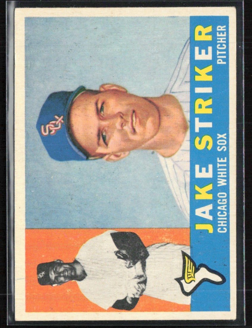 Jake Striker 1960 Topps RC #169.0 Chicago White Sox